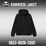 kONVEKSI JAKET HOODIE ZIPPER