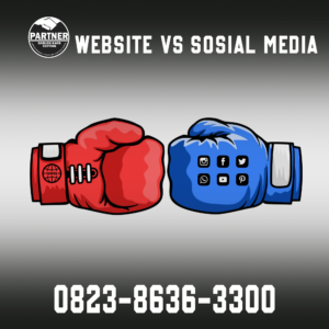 website versus sosial media