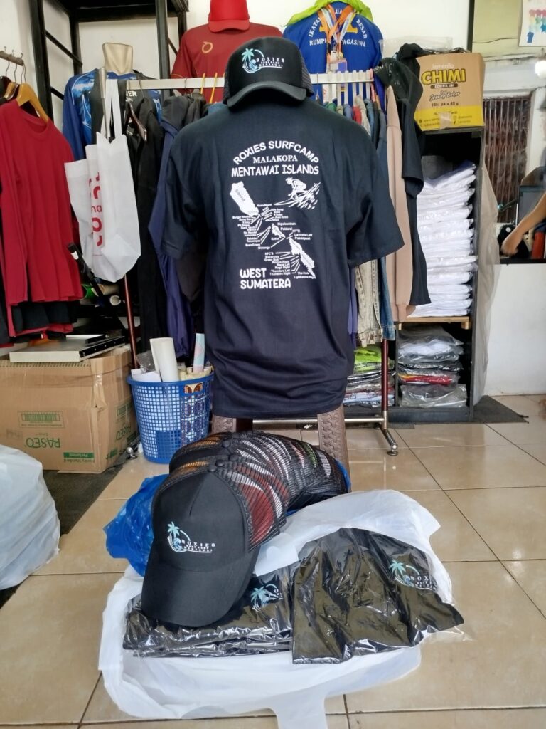 sablon baju terdekat di kota padang