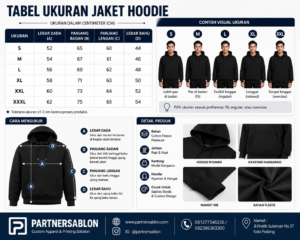 jaket hoodie custom