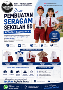 Baju Seragam SD partnerablon