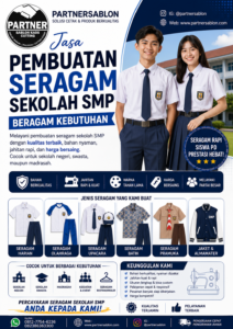 Baju Seragam SMP Partnersablon