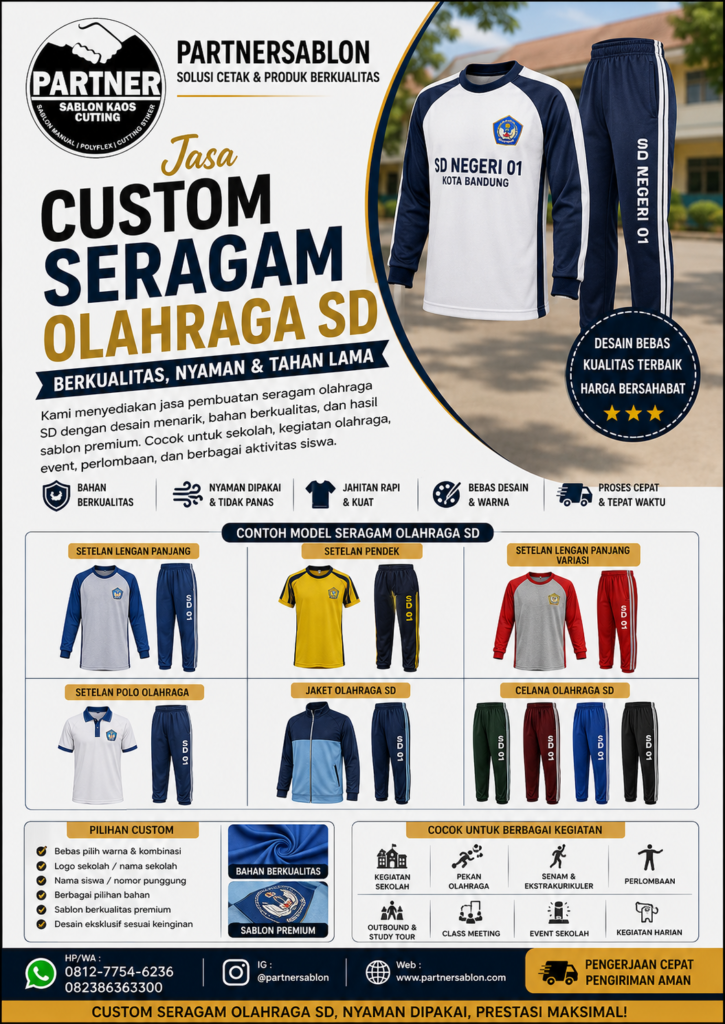 Bajuu Olahraga SD