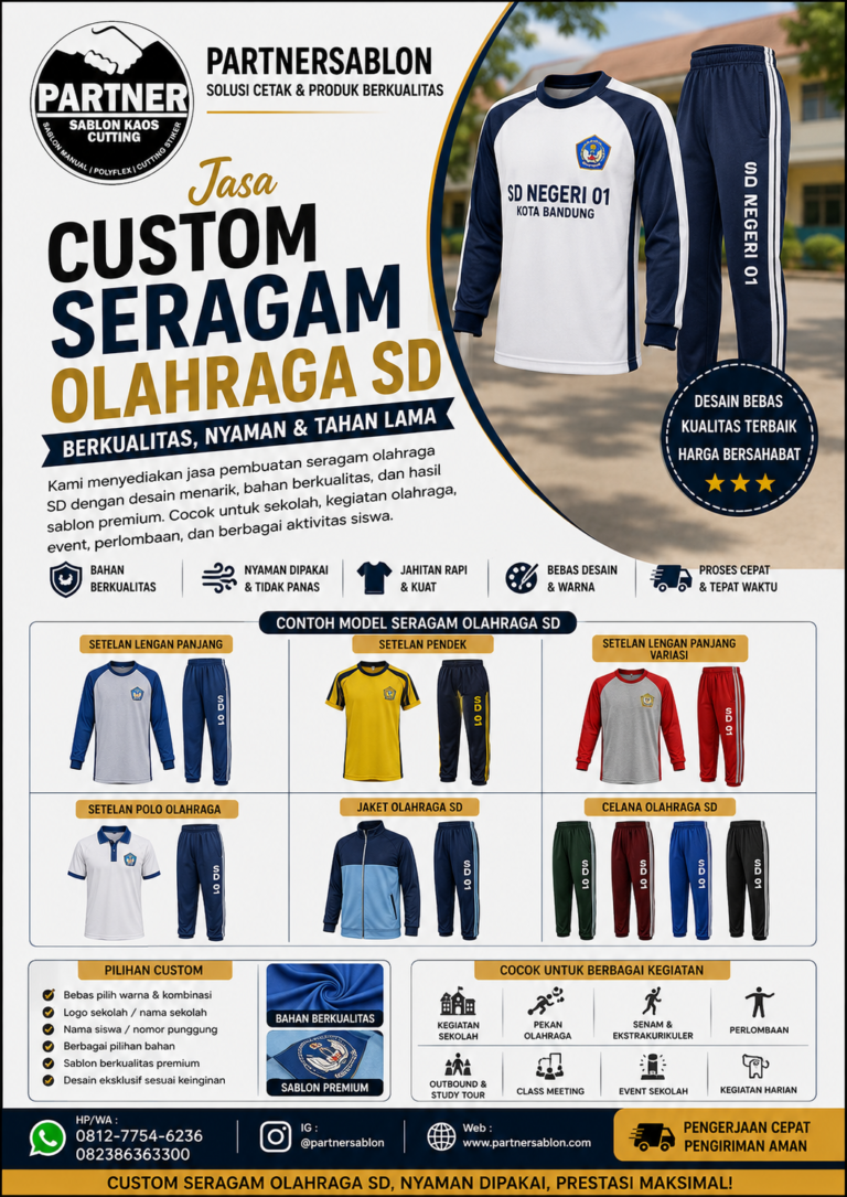 Bajuu Olahraga SD
