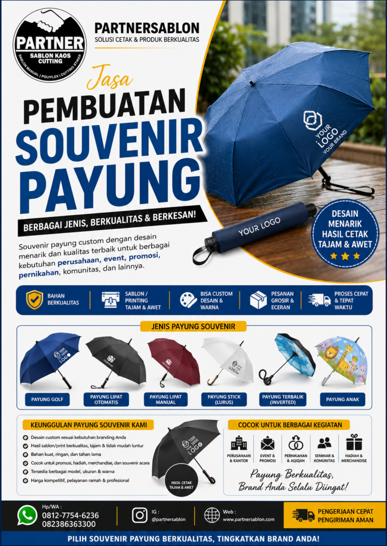 Custom Payung Promosi