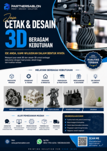 Jasa Desain dan Cetak 3D