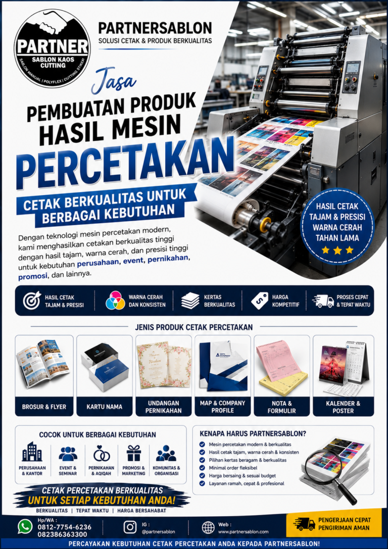 Percetakan Partnersalon