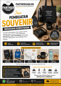 Souvenir Padang partnersablon