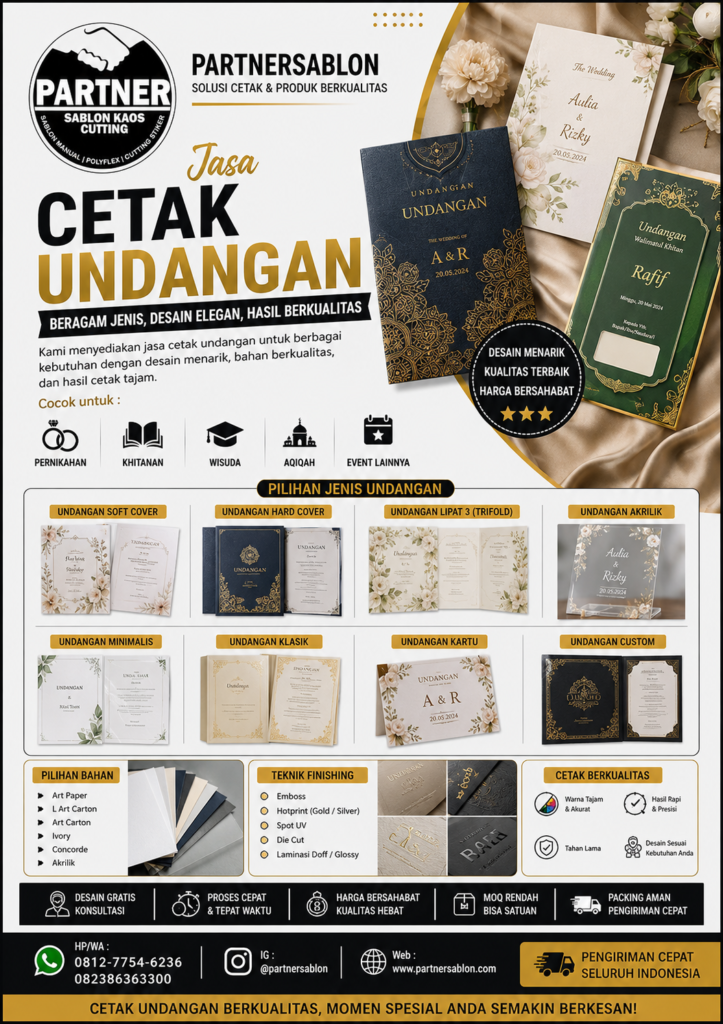 Undangan Pernikahan Padang
