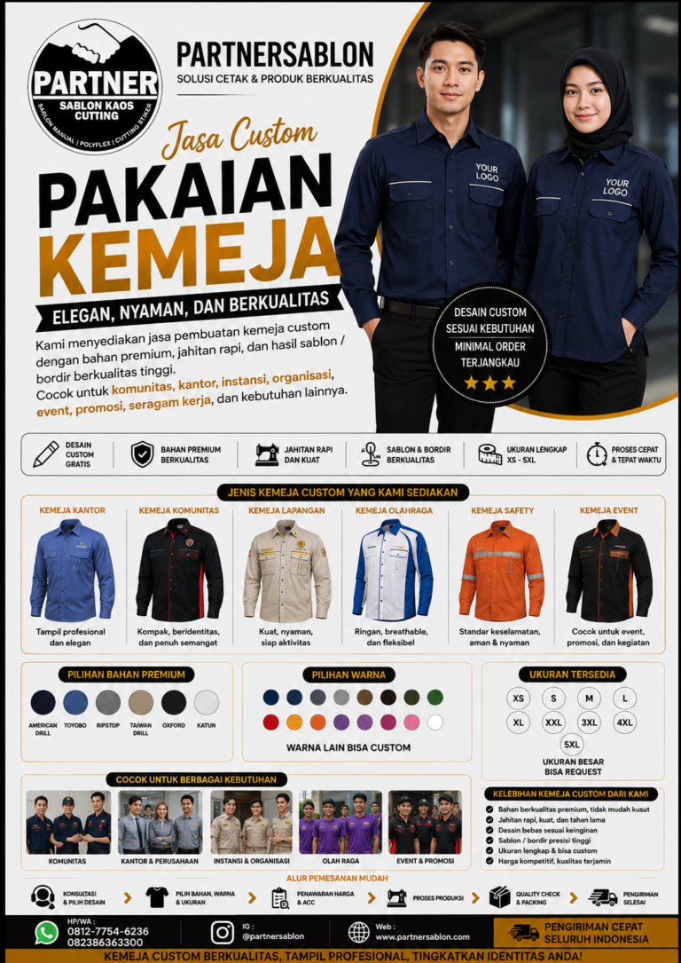 Kemeja Custom